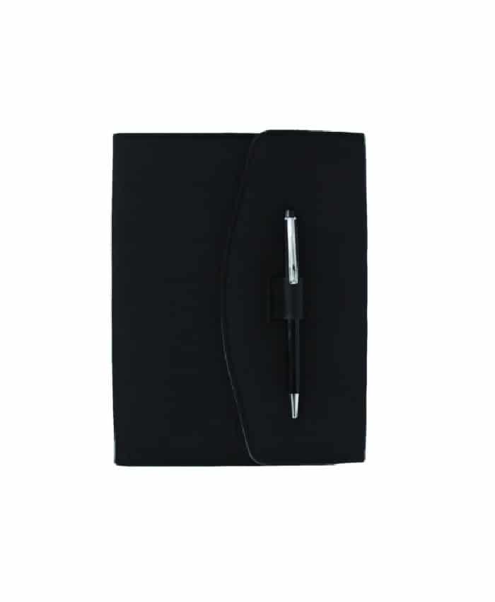 PU NOTEBOOK WITH PEN & INNER POCKET