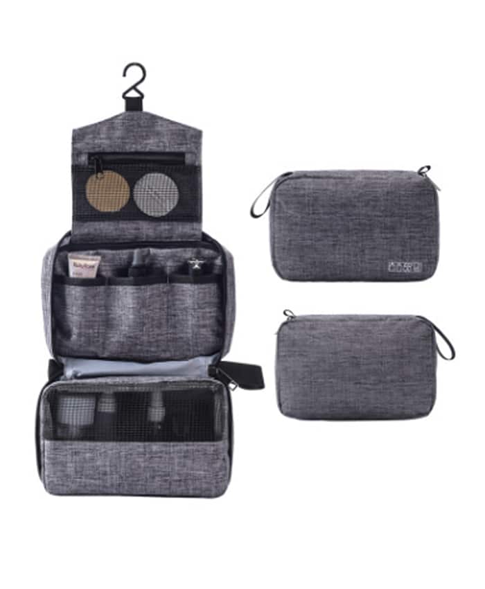 Water Resistant Portable Travel Toiletries Bag