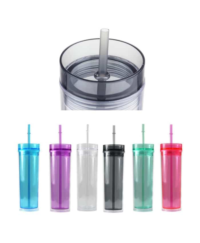 JUICE MUG WITH LID AND STRAW