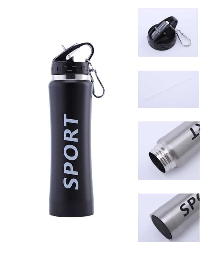 STAINLESS STEEL SPORT COLD WATER BOTTLE