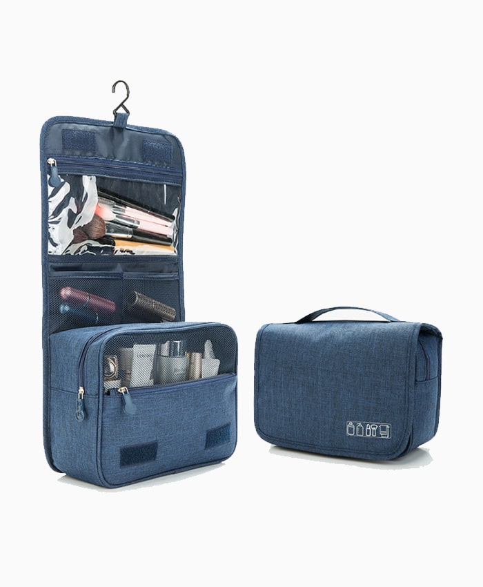 Water Resistant Large Capacity Travel Toiletries Bag