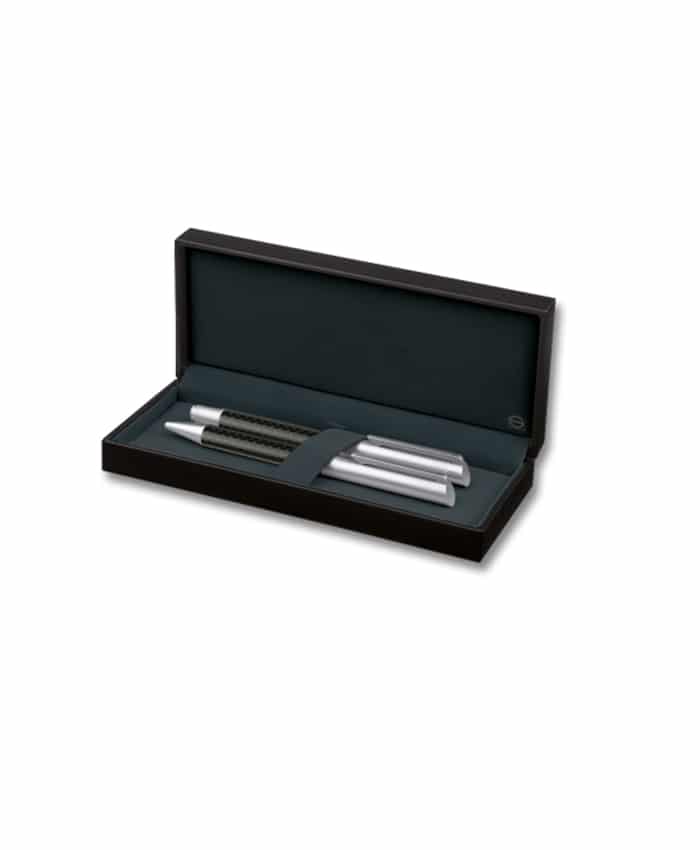 CLASSY METAL AND CARBON PEN