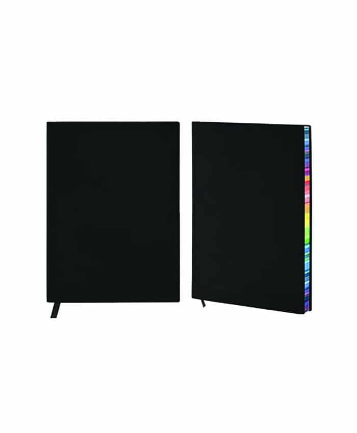 A5 HARD COVER RAINBOW NOTEBOOK