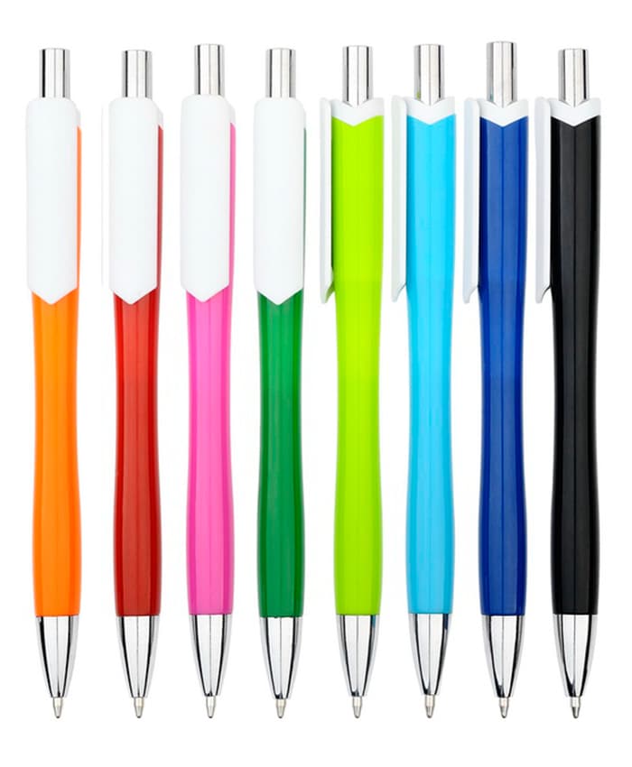 SOLID COLOUR QUALITY PLASTIC BALL PEN