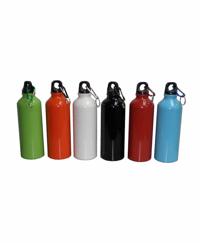 SOLID COLOUR BOTTLE WITH CARABINER