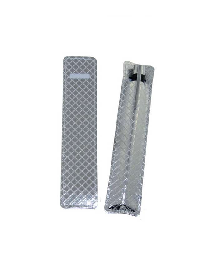 CHROME PU PEN POUCH