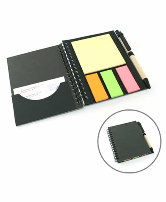 ECO FRIENDLY NOTEBOOK WITH PEN