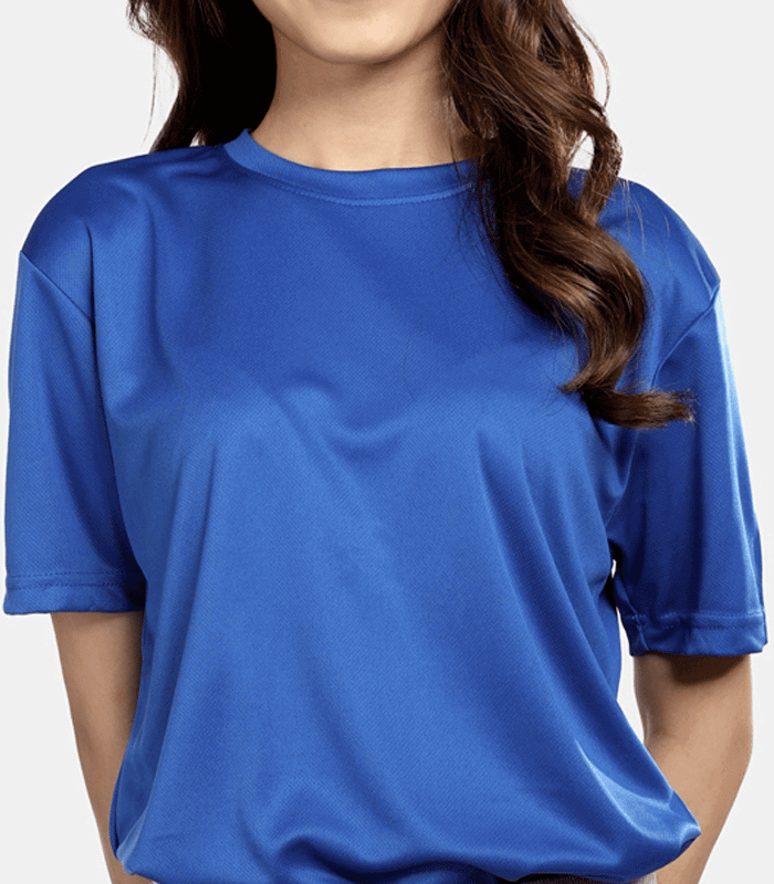 Panbasic P-903 - Airtec Microfiber Mini Mesh Round Neck T-Shirt