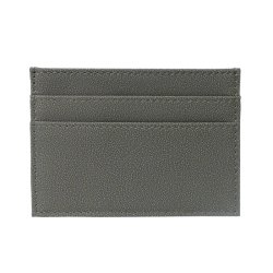 GREY LEATHER CLASSY NAME CARD HOLDER