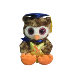 PLUSH SOFT TOY GRADUATION OWL