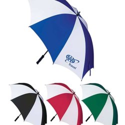 COLOURED PANELS GOLF UMBRELLA