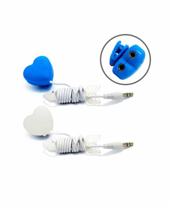 HEART SHAPE MUSIC SHARING DEVISE