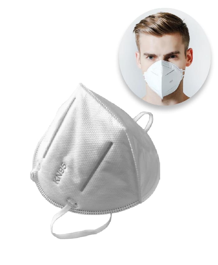 Reusable CE Certificated 5-Ply KN95 Respirator Valve Face Mask