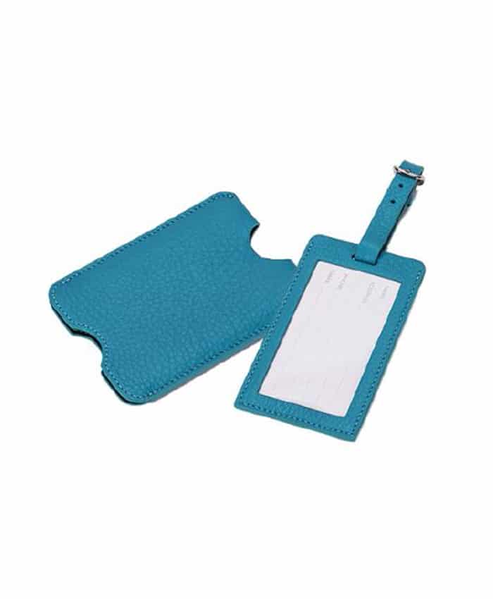 LEATHER MATERIAL LUGGAGE TAG