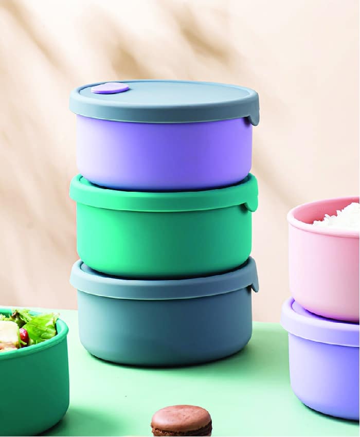 Circle Microwaveable Lunch Box