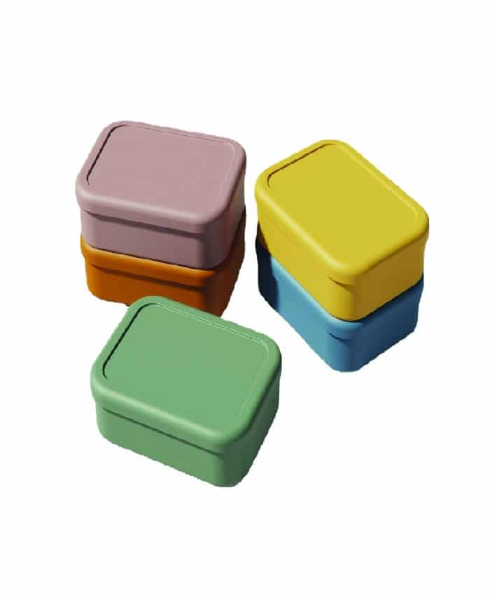 Portable Silicone Lunch Box