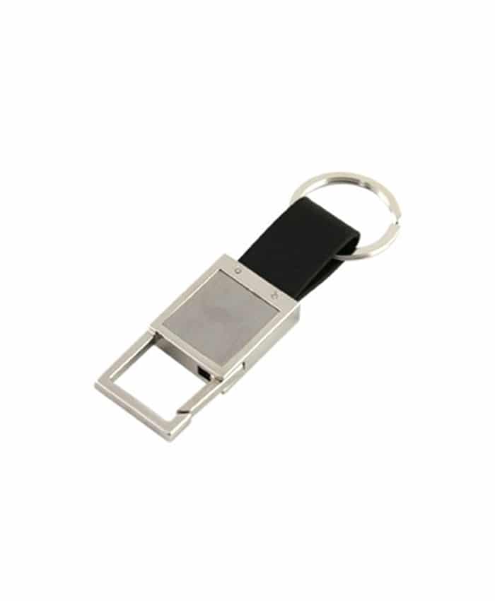 METAL KEYCHAIN WITH SQUARE HOOK