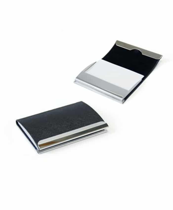 METAL   PU LEATHER NAME CARD CASE