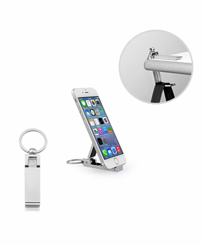 FUNCTIONAL KEYCHAIN WITH PHONE HOLDER