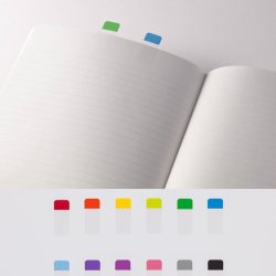 Stalogy Short Sticky Notes, 6 Colours