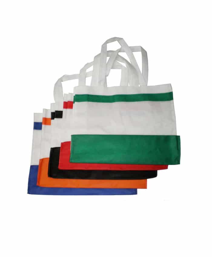 NON WOVEN BAG WITH CARDBOARD BASE