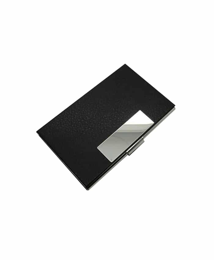 PU LEATHER METAL CARD HOLDER