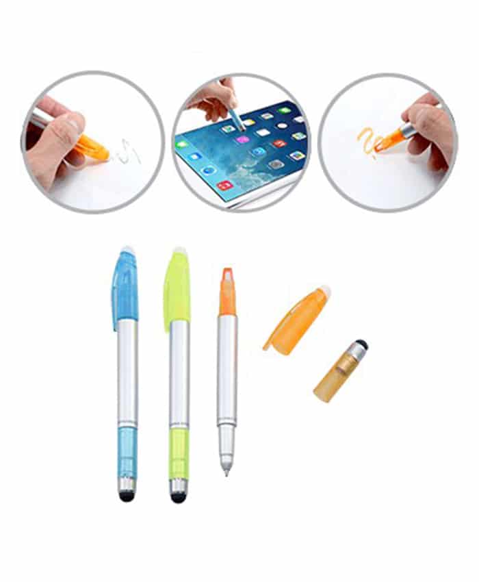 PLASTIC 3 IN 1 BALL PEN