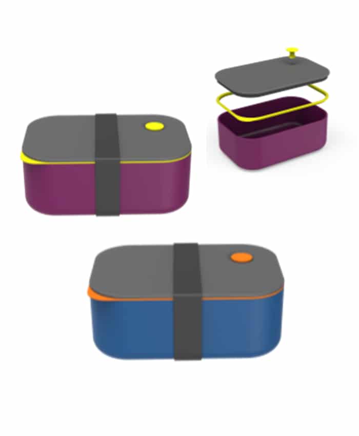 SINGLE LAYER FASHION BENTO BOX