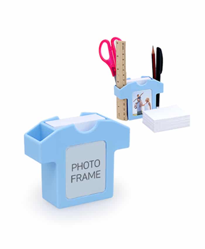 STATIONERY HOLDER WITH PHOTO FRAME