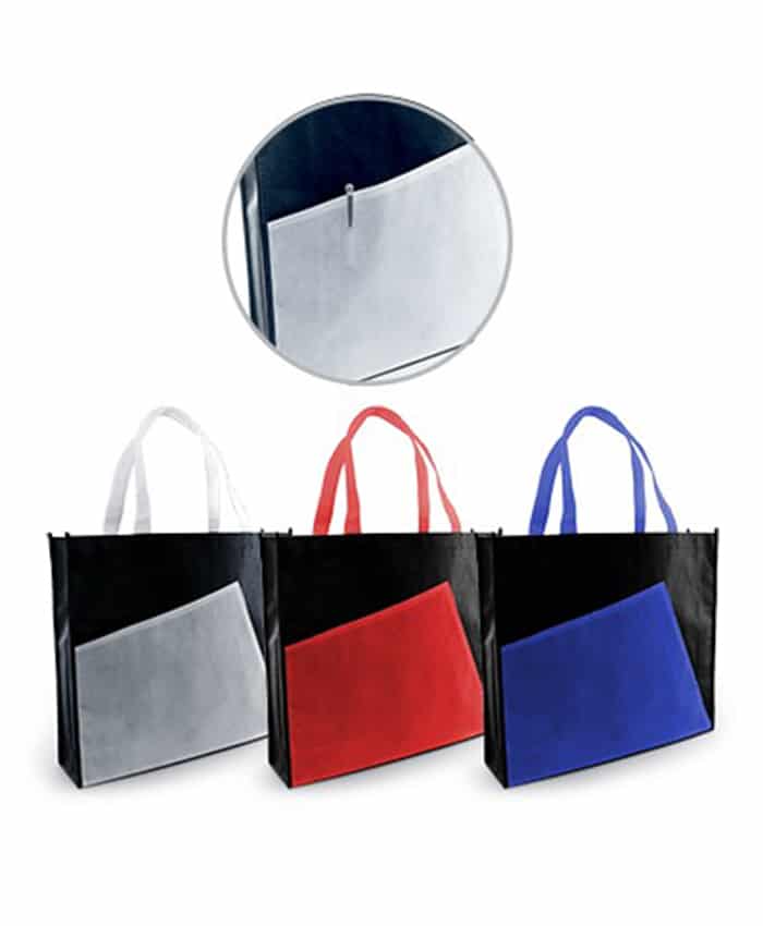 NON-WOVEN BAG WITH PEN SLOT