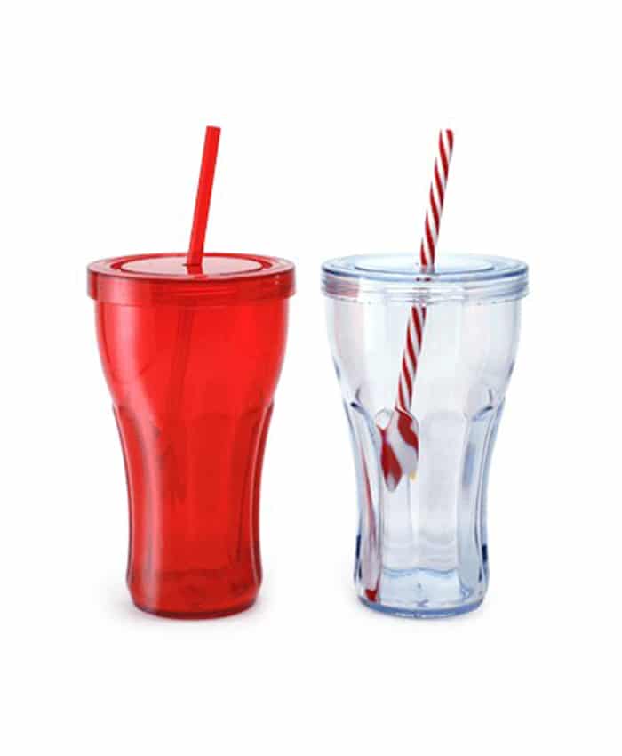 TUMBLER WITH STRAW