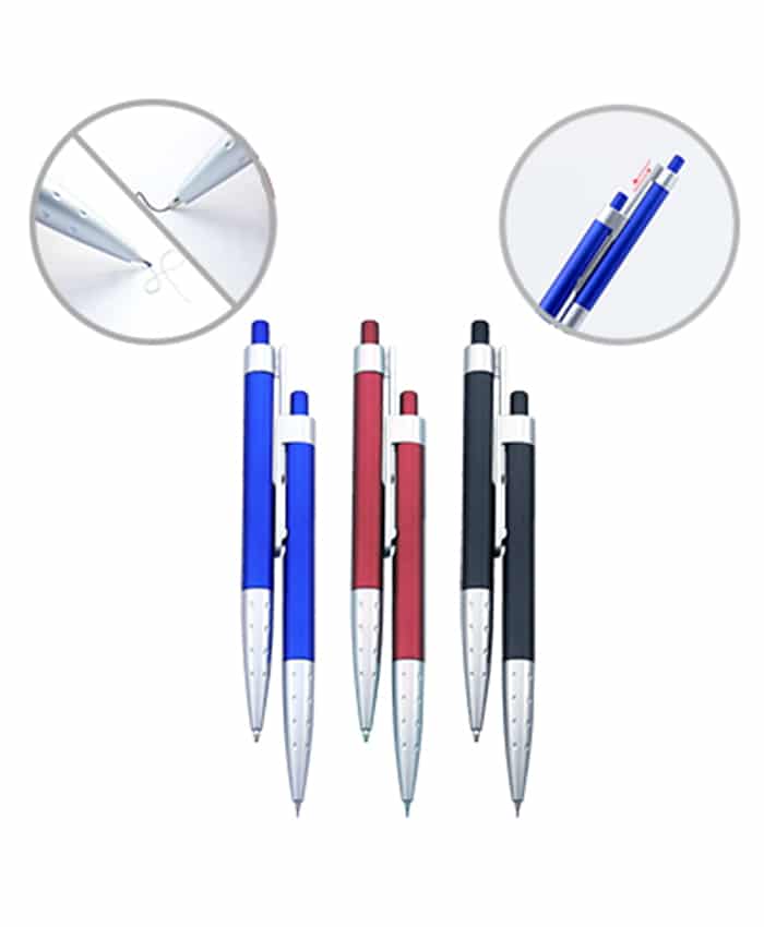 TWIN PLASTIC PEN SET