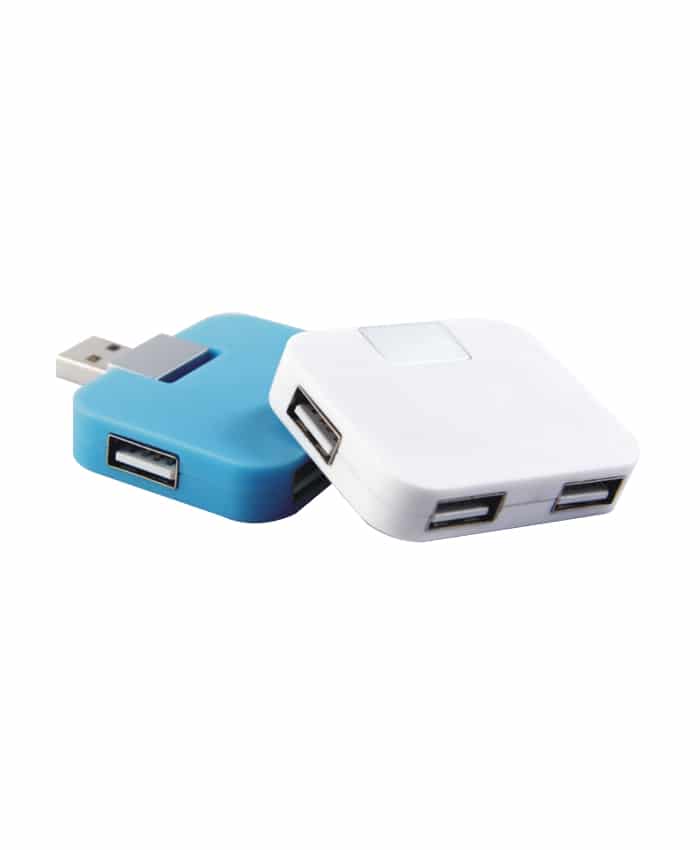 SQUARE 4-PORTS 2.0 USB HUB