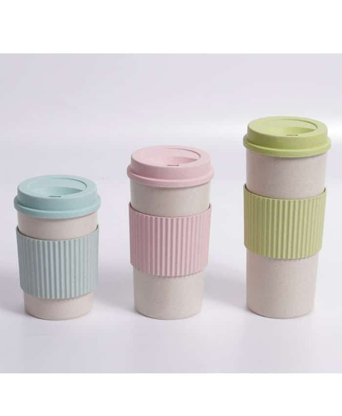 Eco-friendly Rice Husk Fiber Coffee Cup