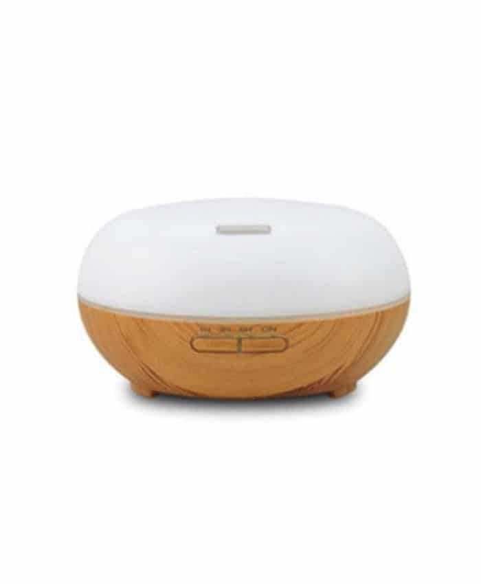 WOODEN OIL AROMA USB DIFFUSER WITH LED