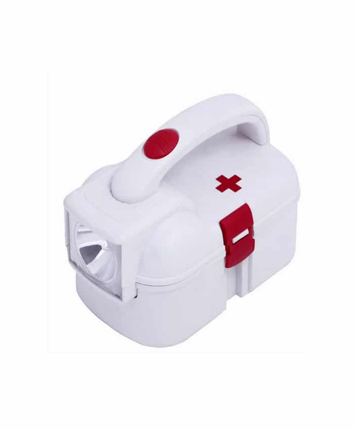 FIRST AID BOX WITH TORCH LIGHT