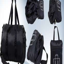 LIGHTWEIGHT FOLDABLE DUFFLE BAG WITH SLING