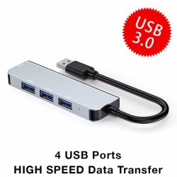 4 Ports High Speed USB Hubs 3.0