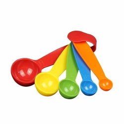 COLOURFUL MEASURING SPOON SET