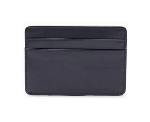 RFID Secure PU Leather Card Holder