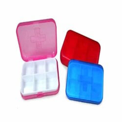 PILL BOX - Square Shape