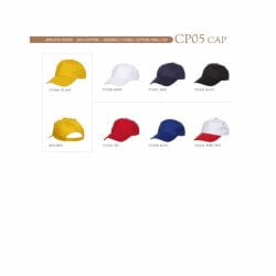 BASEBALL CAP TWILL 5-PANEL