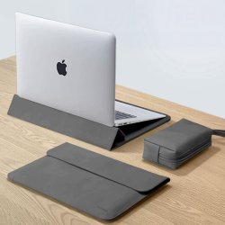 Slim Laptop Sleeve with Stand