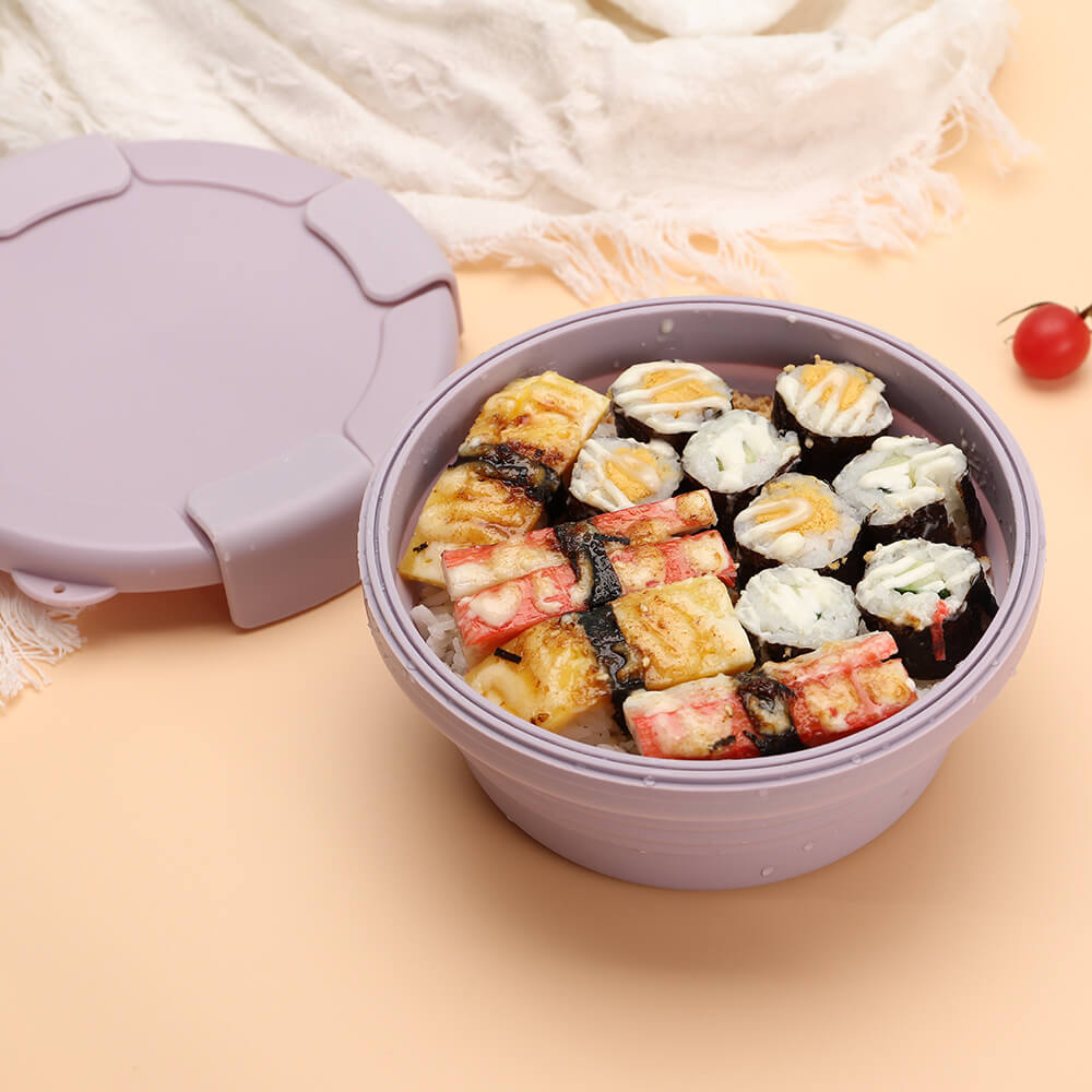 1100ml Silicone Collapsible Lunch Box