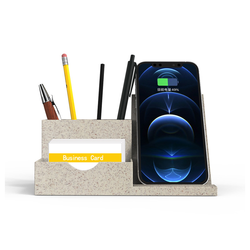 Multi-functional Wheat Fibre Desk Organiser