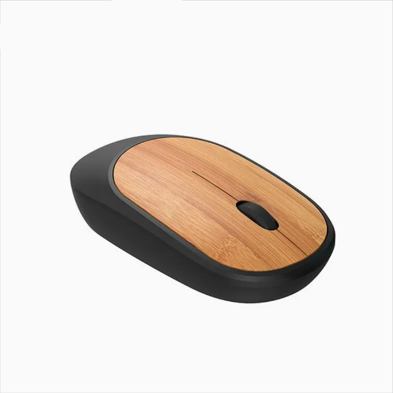 Eco-Friendly Recycled ABS Bamboo Wireless Mouse