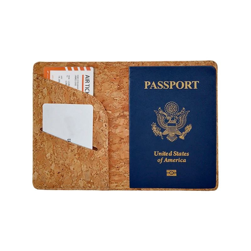 Eco Friendly Cork Passport Holder