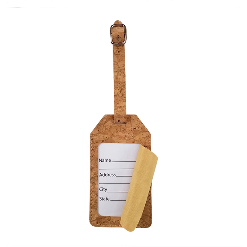 Eco Friendly Cork Luggage Tag